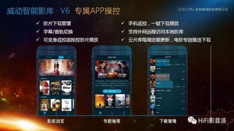 客廳影院不用藍光機,選威動v6影庫播放機