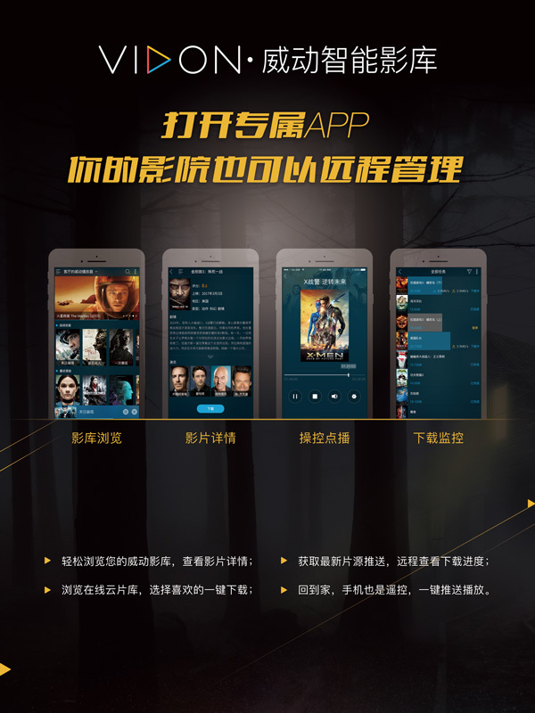 威動智能影庫,中國家庭影院新標桿!